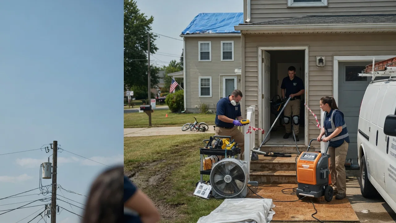 Water Damage Repair in Mingoville, PA near me